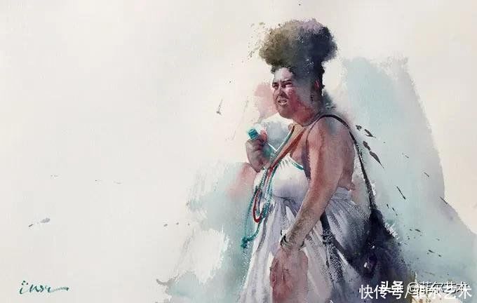 尤德斯|水彩也可以画得超准确！真心佩服！必须点赞