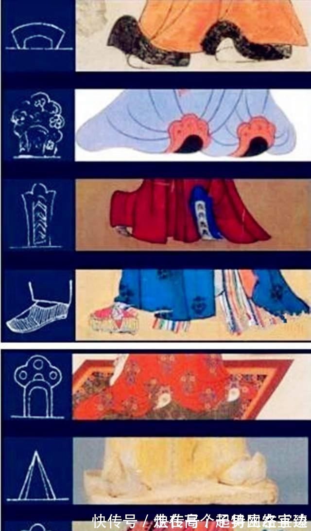 舶来品 中国人都觉得高跟鞋是一种舶来品,殊不知千年前中国就有了高跟鞋