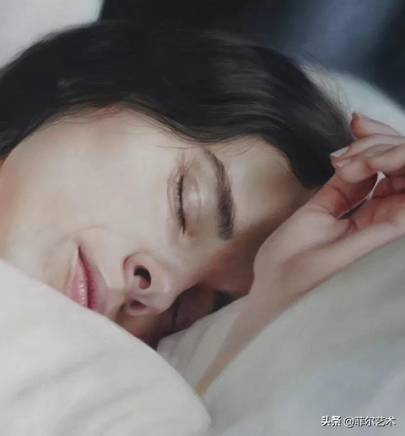 安妮·罗达!法国画家安妮·罗达超高清、超写实人物油画作品欣赏