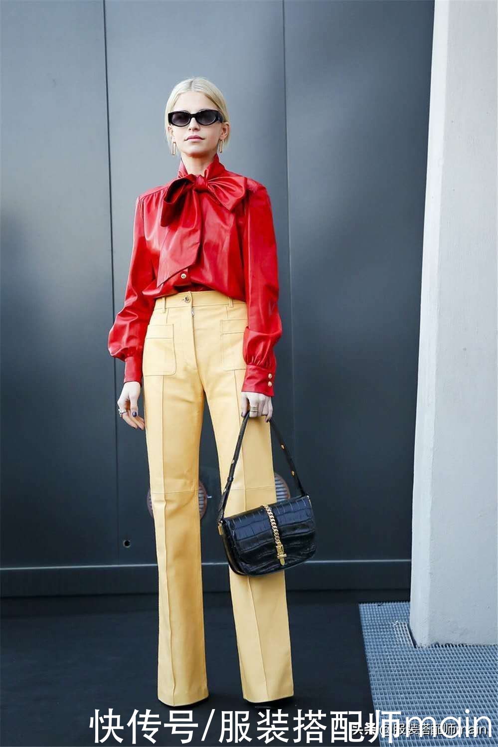 学会丝质衬衫的4种穿搭小心机，你也能优雅得毫不费力