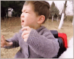 |搞笑GIF:为什么,我就这么的不堪一击吗?