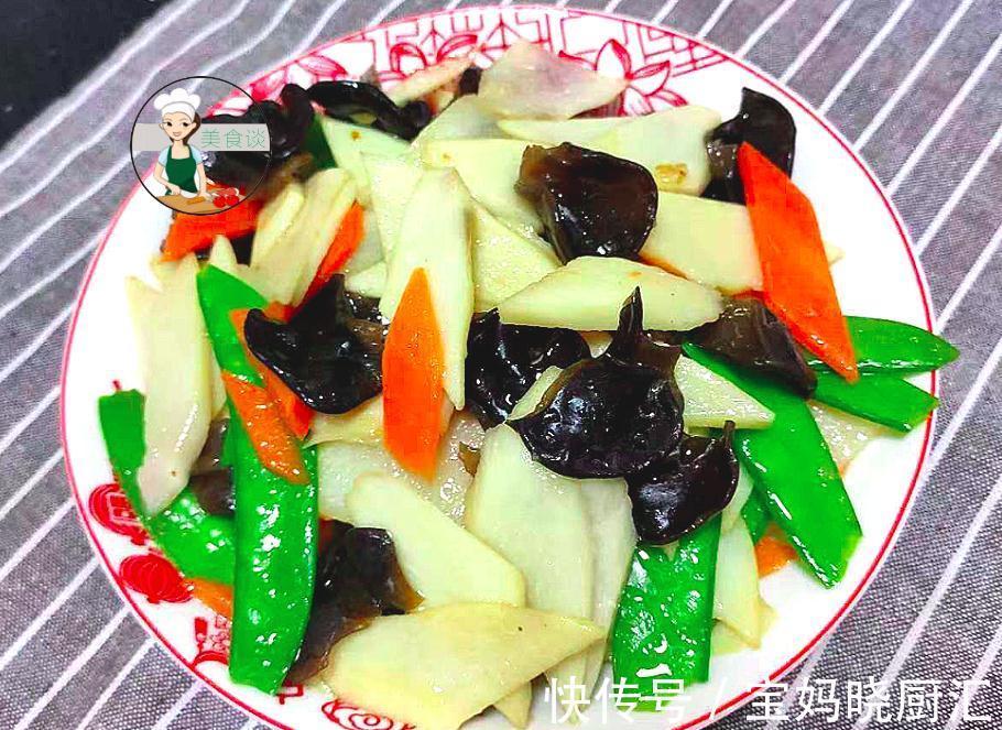 脆嫩|秋天,宁可不吃肉也要吃此菜,不放肉炒也很香,秋天吃了特营养