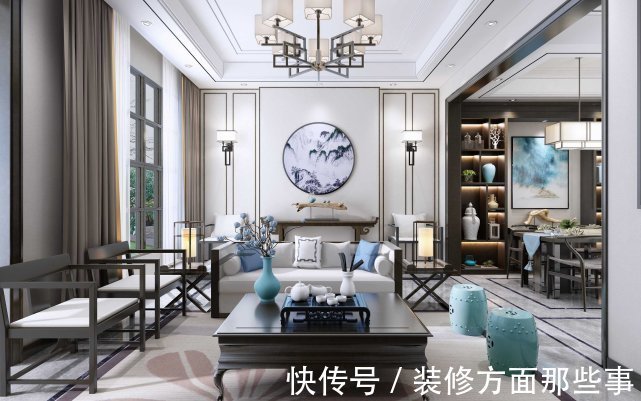 新中式|182平复式房子,注重古典古香的基调原汁原味新中式设计