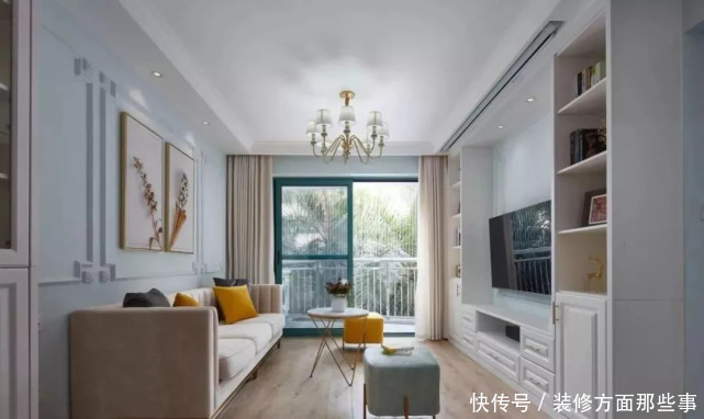 墙面|75平美式风好看到尖叫,还有别致舒适的感觉