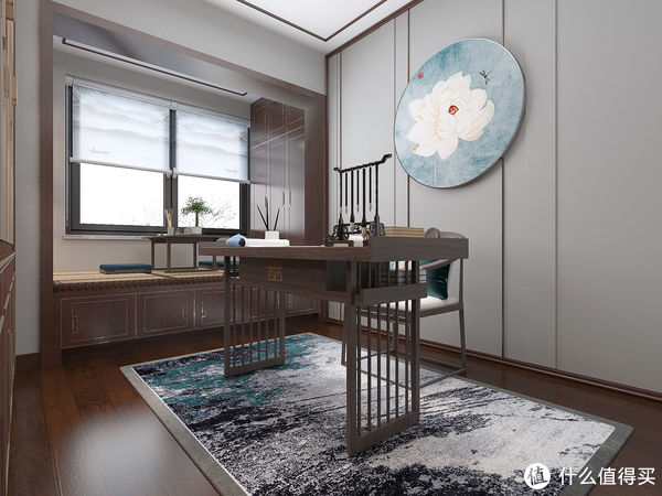 书香|长沙夫妻的旧房改造，装修清爽的新中式风，全屋充满了书香气息！