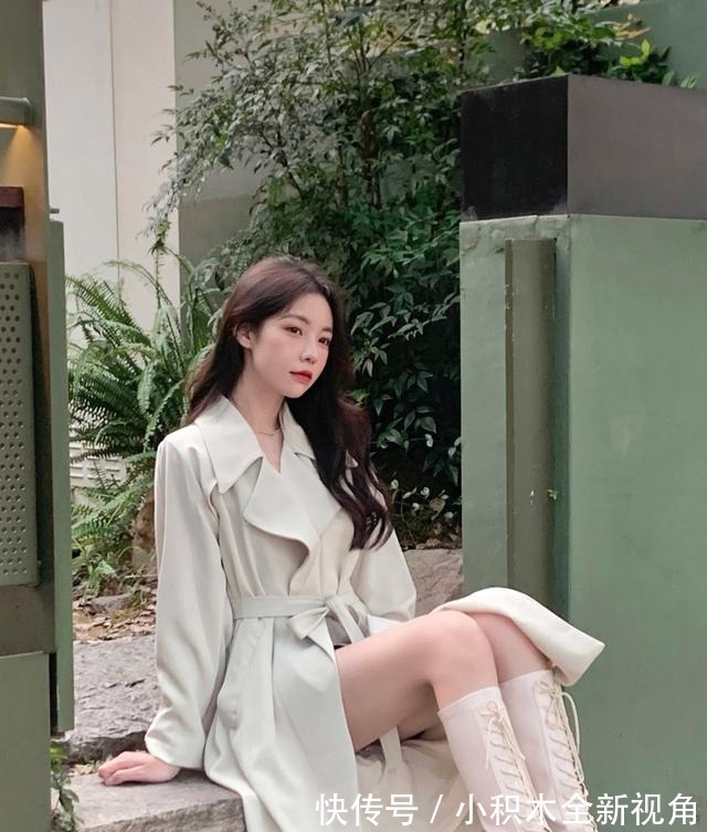 撞衫 风衣+阔腿裤=永不过时的气质精，时髦又高级！