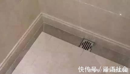 地砖|卫生间安装地漏时,地板瓷砖就该这样贴,下水速度超快