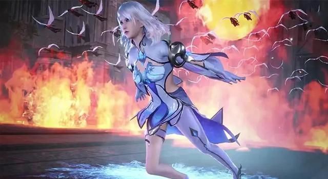 王狂澜|斗罗大陆之水冰儿实力抢镜,千仞雪月下秀身材,让人挪不开眼球