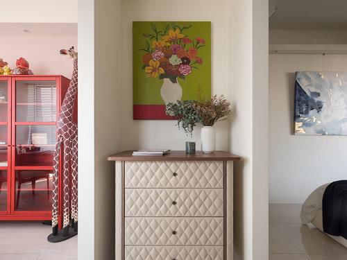  搜藏|让家成为艺术画廊，高艺术格调扑面而来，缤纷绚丽，五彩斑斓