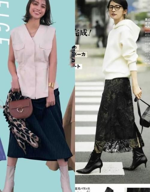 短靴|今年秋冬为什么流行“短靴+半裙”?看完这些穿搭示范,你就懂了