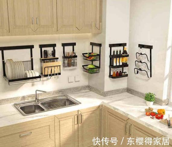 实用|去上海小姨家串门，打开厨房就不想走了，布置得干净整洁又实用！