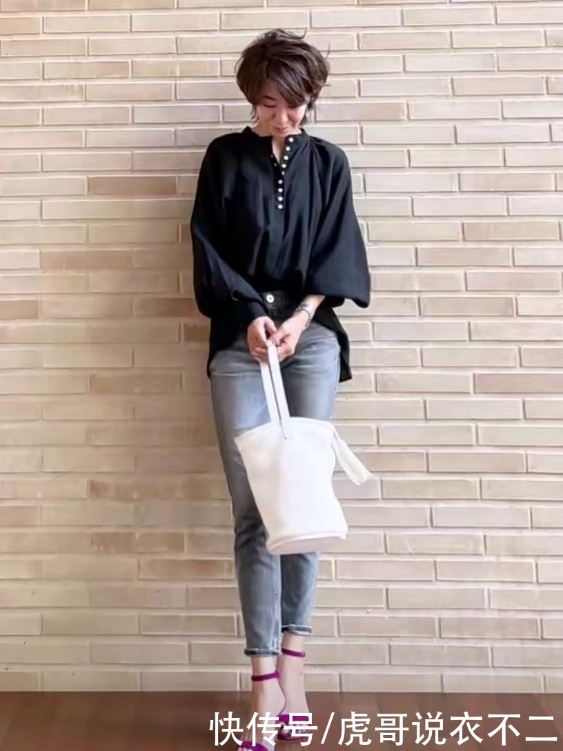 腿型|年纪轻不如懂穿衣，夏季学日本主妇的搭配，年过50依旧优雅又气质