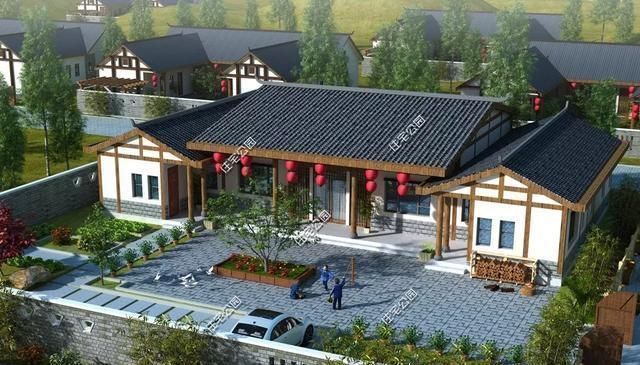 建筑面积|农村没有堂屋的房子不是好房子,20套户型分享,总有一套看上眼