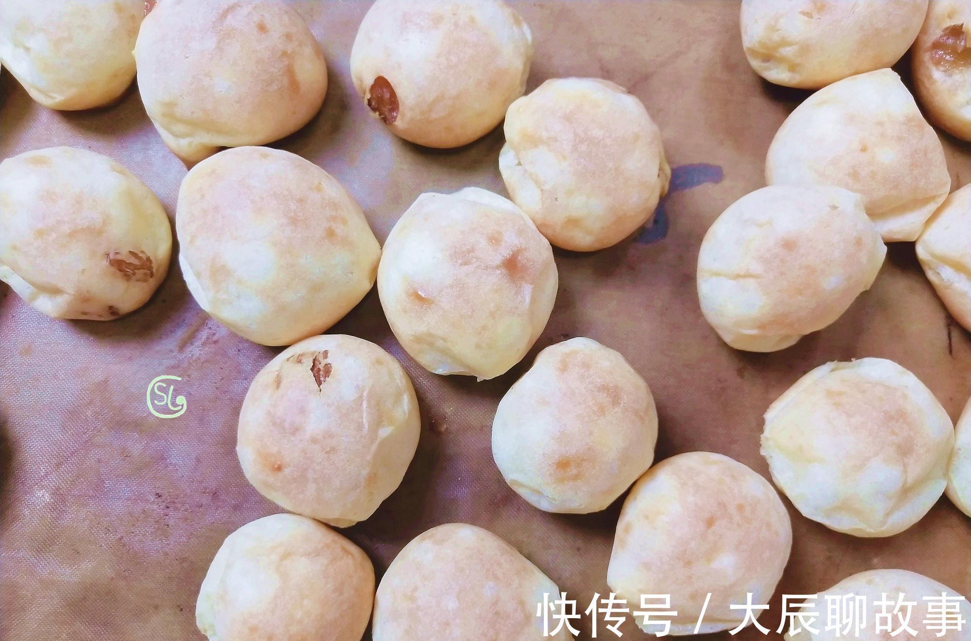 外面1斤20元的迷你麻薯包，在家做，不用预拌粉，好吃无添加