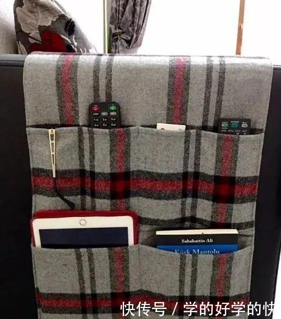 改造|家里旧衣服或布块,别扔了,拿来改造收纳袋,非常的实用!收藏!