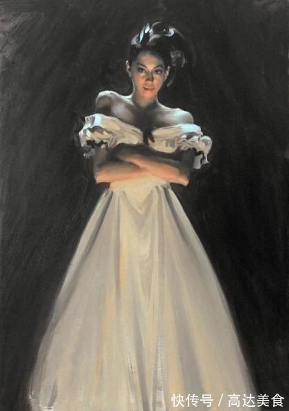 印象派@迷人的光影迷人的你,这样的油画太有感染力