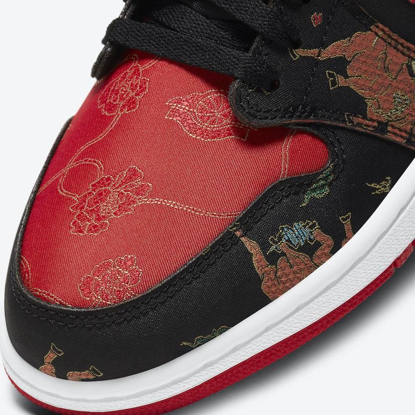  CNY|年味儿太浓了！Air Jordan 1 Low “CNY” 官图释出！