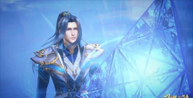 ：唐三额头现金字塔|斗罗大陆：唐三额头现金字塔图案，而粉丝自制的三叉戟图案更霸气