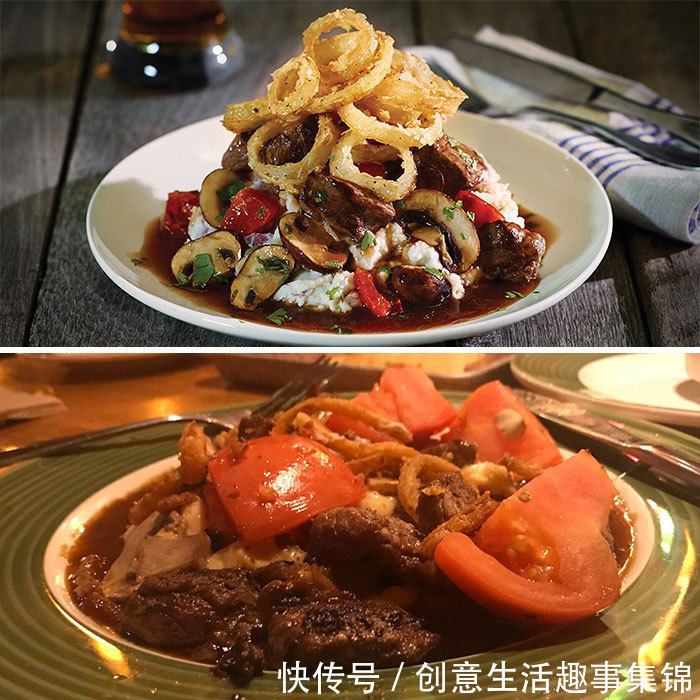 VS|30张美食广告.VS.实际对比照，再也不相信广告了