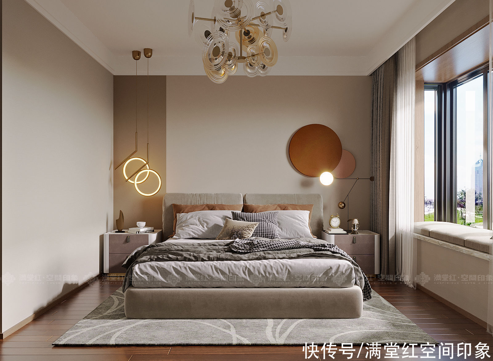 时尚|大户型的装修设计创想，与众不同的轻奢风，多种元素的碰撞