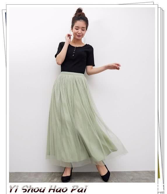 鞋子|夏季网纱裙的日系流行穿搭示范,看日本女人怎么给它配上衣和鞋子