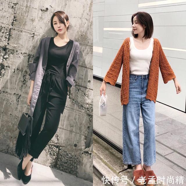 日常穿搭|微胖女生的秋季日常穿搭,针织衫搭配阔腿裤,时尚又有女人味