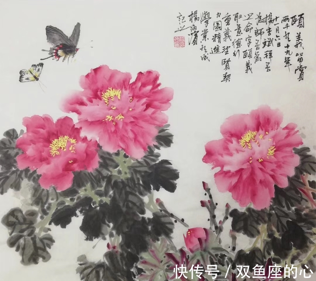 花鸟画|著名花鸟画画家杨海滨作品集赏析