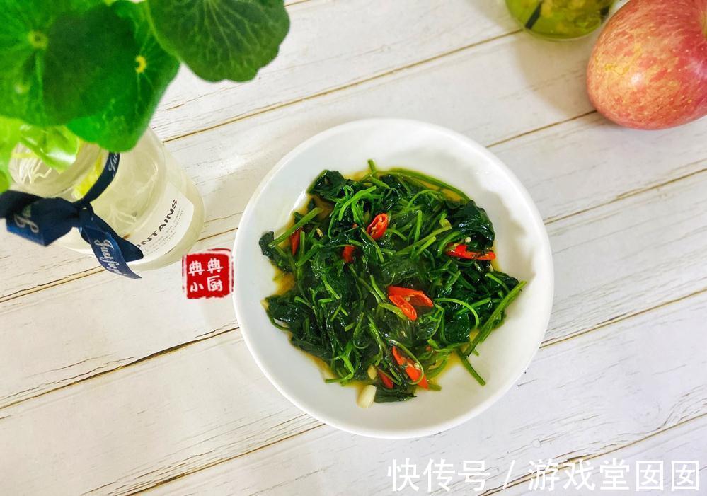 低脂低卡,减肥必备时蔬,超好吃的清炒菠菜
