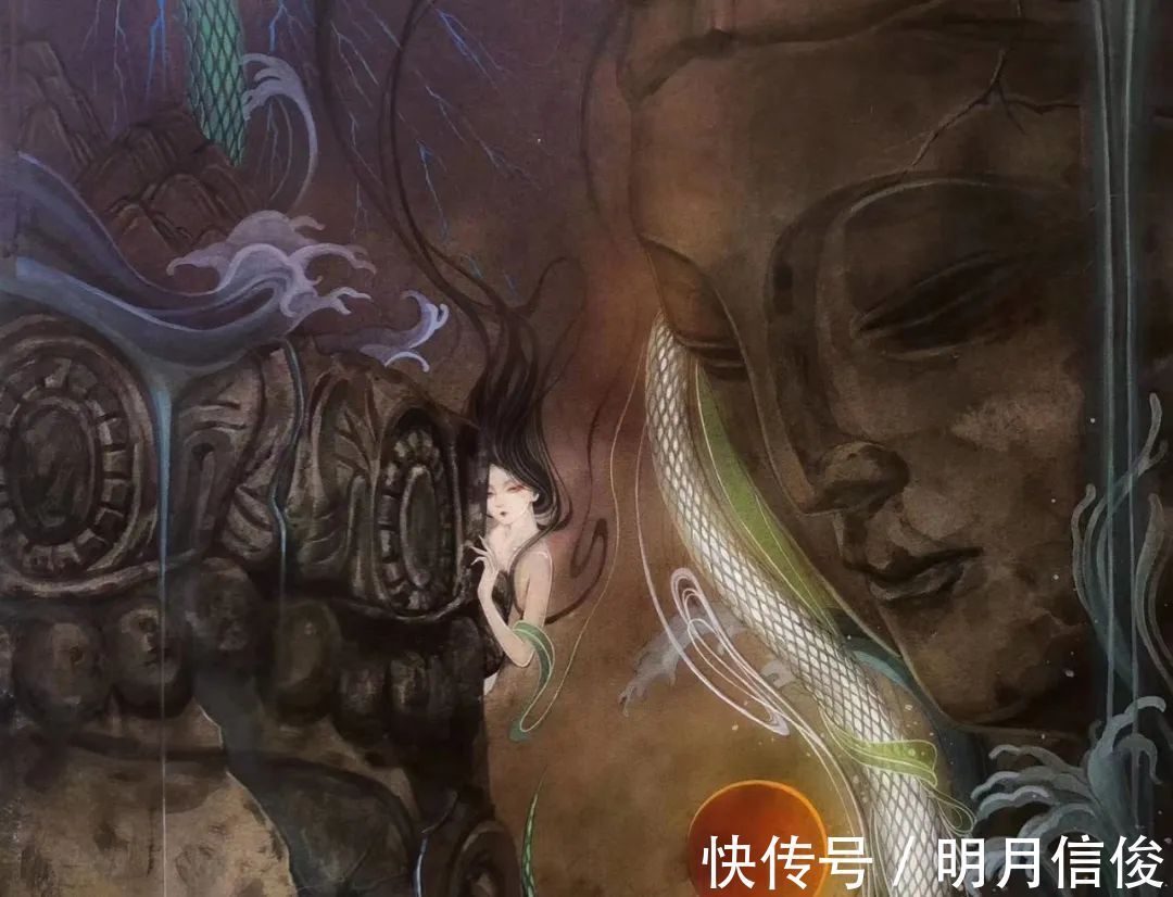 熙往$好撩人的眼神啊,她笔尖下的女妖,个个美成凡间精灵