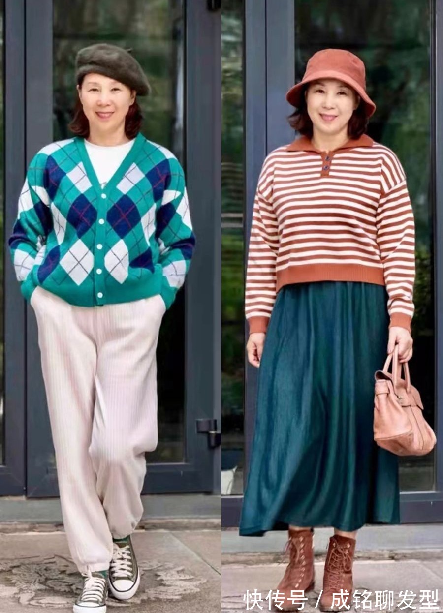 身材|女人六十而不老,这位阿姨优雅的穿搭,真实自然接地气,非常减龄