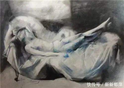 衬布#这位老画家笔下的人物身材,女人看了都羡慕!