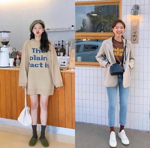 服饰|20套“韩系”穿搭模板,送你!大部分女人都适合,照着穿准没错