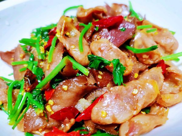 干辣椒段|香肠牦牛肉