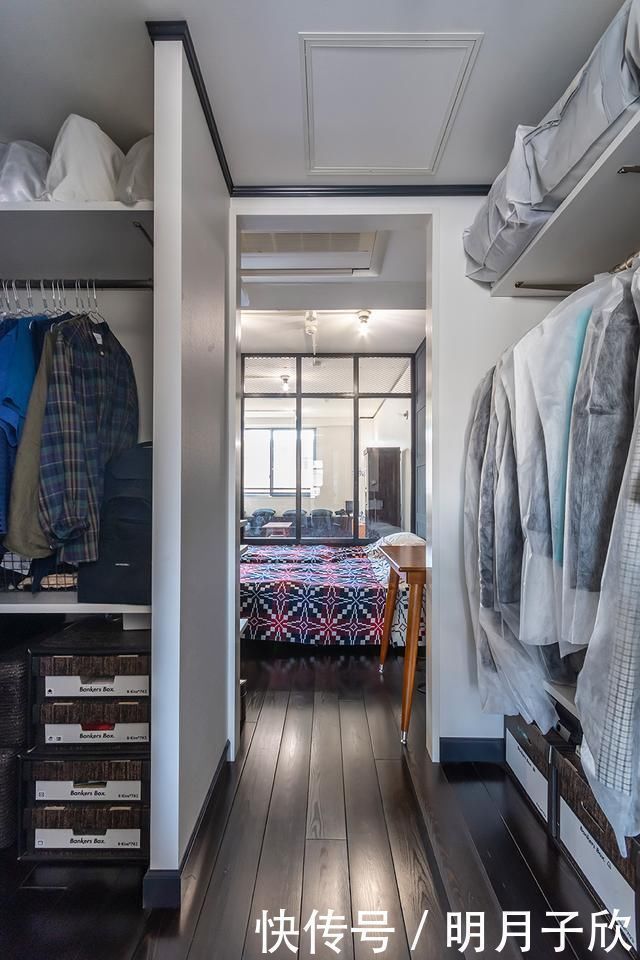 挂杆|日本夫妻72㎡家,隔断不砌墙,收纳不打柜子,宽敞亮堂井井有条