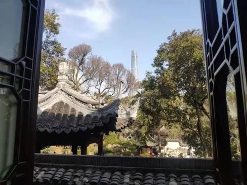实探！从大隐书局的窗口能够欣赏到豫园的美景