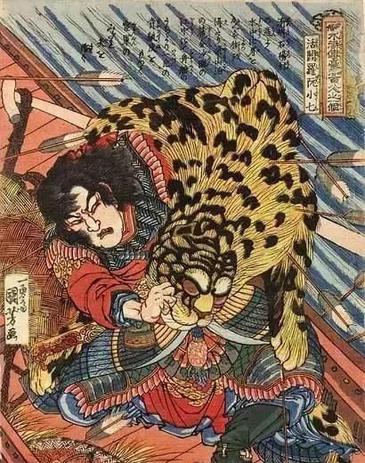 歌川|日本人眼中的梁山好汉长啥样——歌川国芳笔下的水浒人物