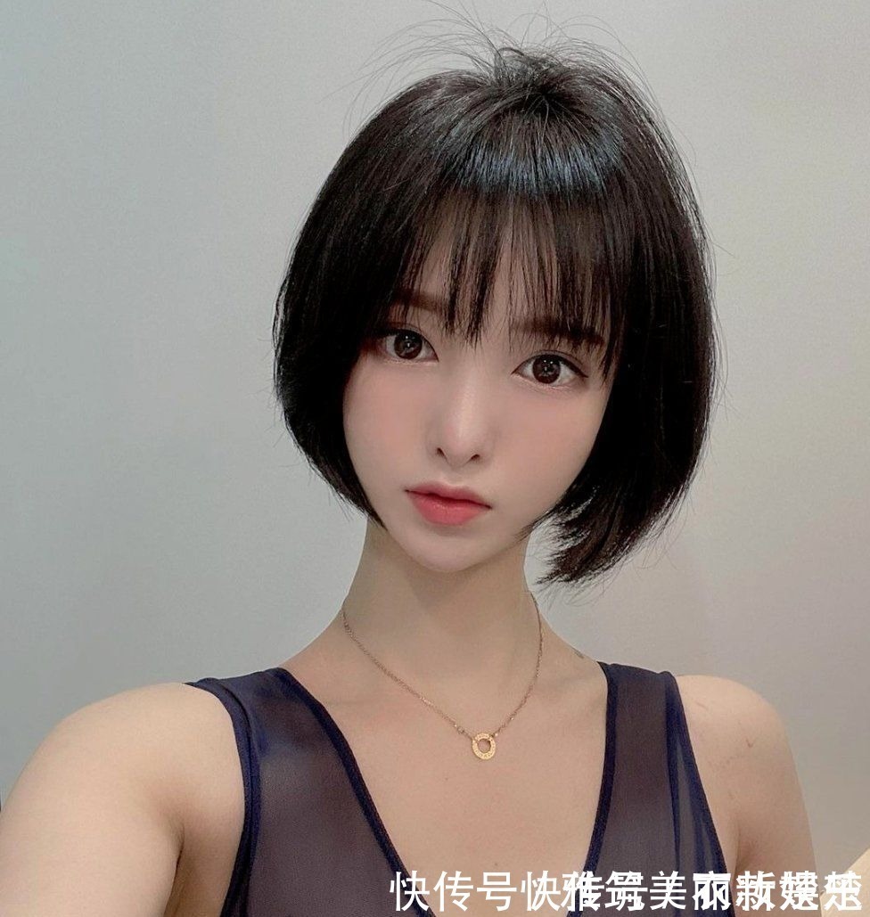 刘海 女发不在多选对是关键,这3种发型很不错,瘦脸利落显气质