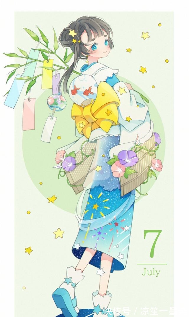 日本画师绘制“12月拟人”,9月是萌兔美少女,4月一眼惊艳!