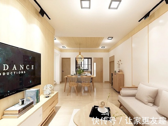 友趣|60㎡二居室简约原木日式风