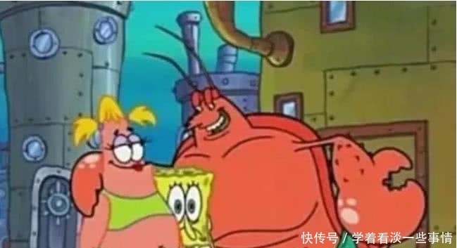 海绵|海绵宝宝:派大星是名副其实的“女装大佬”,蟹老板和章鱼哥都被迷住了!