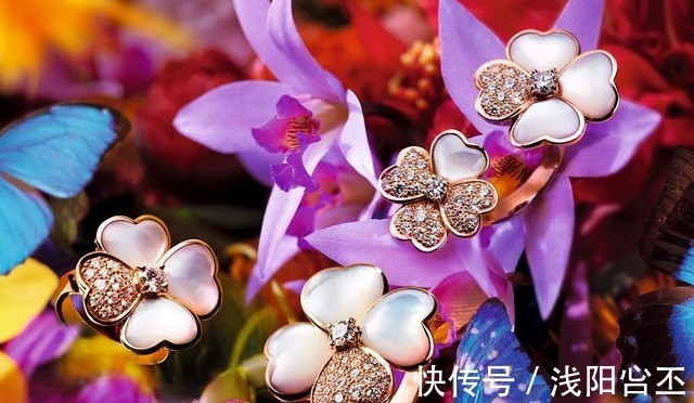 van$梵克雅宝在巴黎举行Florae珠宝展幻境花园!