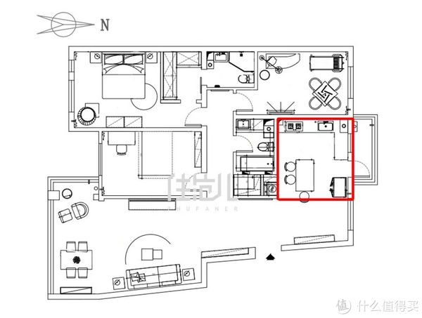厨房|不要定制柜，6米客厅0杂物，全屋宜家却比豪宅还精致！！