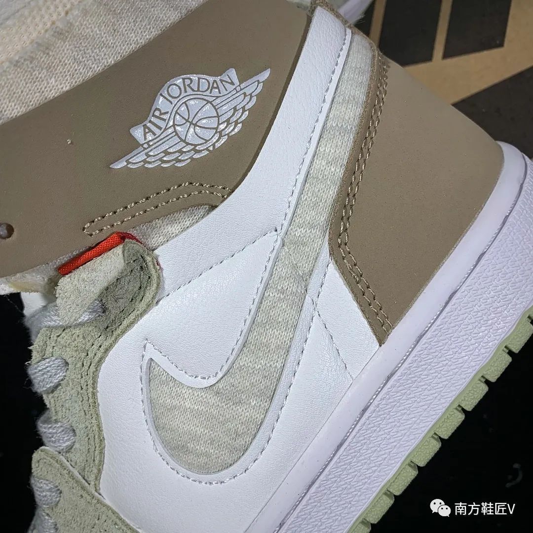 多种材质拼接,质感很绝!这双 Air Jordan 1 Zoom 很难不心动!