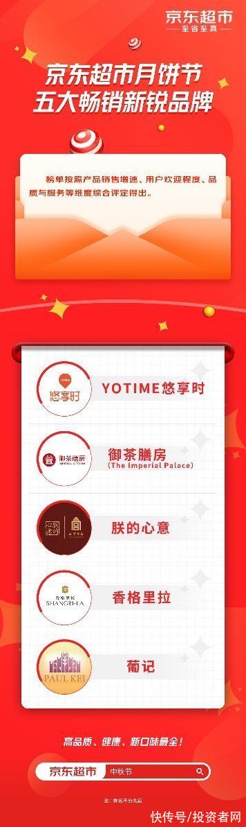京东|京东超市首发五大畅销新锐品牌榜 悠享时、御茶膳房等强势上榜