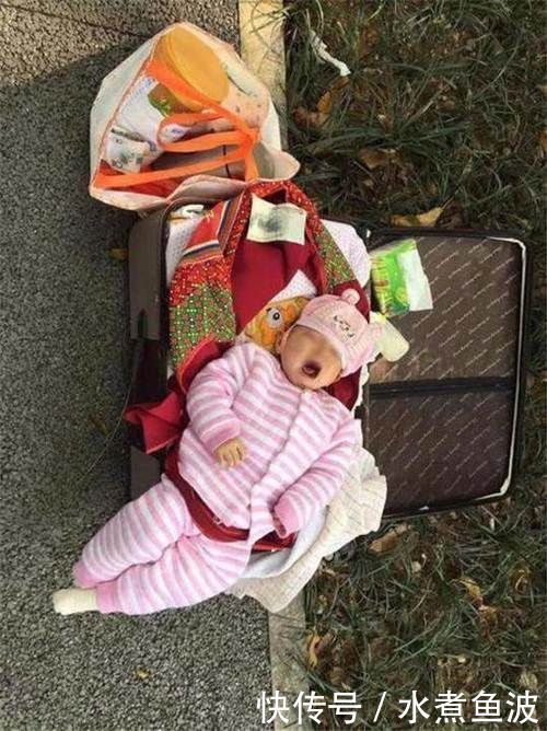 孩子|11个月宝宝被遗弃路边，边哭边爬找妈妈，网友：不想养就别生