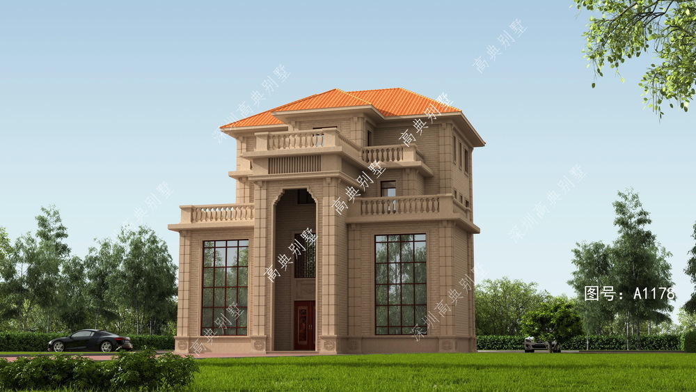 豪宅|这款欧式农村别墅,真正的乡村豪宅