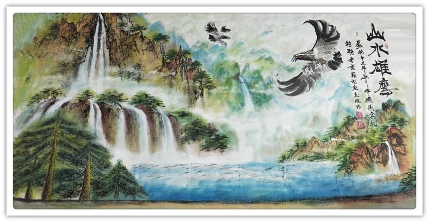 朱小峰@书画名家杨玉旺:「文化强国推广计划」年度风采展