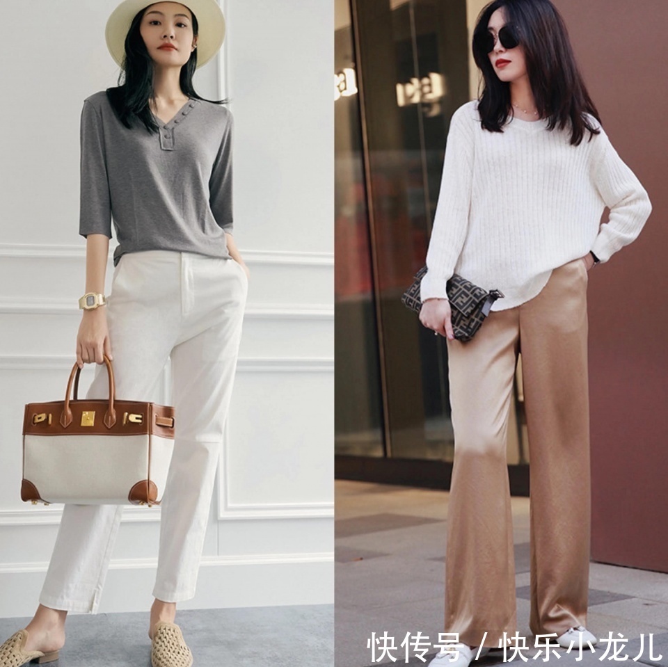 单品 二八早晚天凉,最美的穿搭就该这样子,颜值一般也能穿得像阔太太