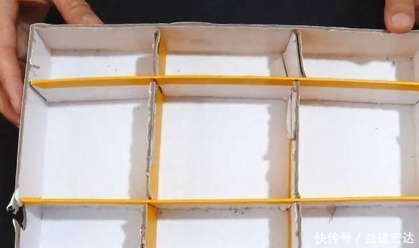 小窍门|空鞋盒我从来不扔,用刀割一圈,放衣柜太实用了,做5个都不嫌多
