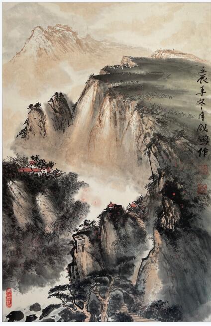 红色文化研究院#成鹏现为山东省红色文化研究院理事、高级画师